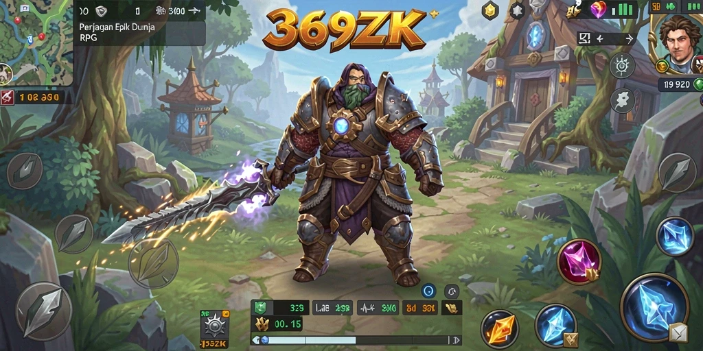 Tampilan gameplay seru dan grafis menawan dari 369ZK.