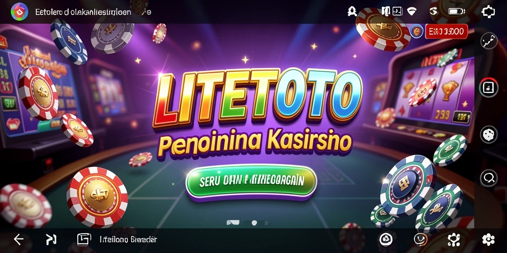 Tampilan menarik dari gameplay Kasino di LITETOTO yang memikat pemain.