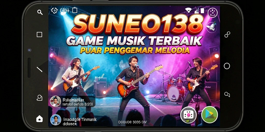 Tampilan gameplay SUNEO138 yang seru dengan interaksi musik.